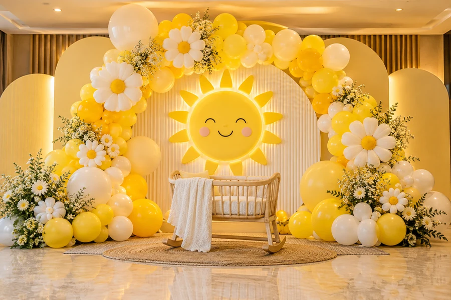 Welcome Baby Decoration Chandigarh design 6